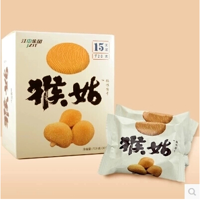 江中猴姑饼干猴菇饼干720g江中集团猴头菇饼干 零食批发包邮
